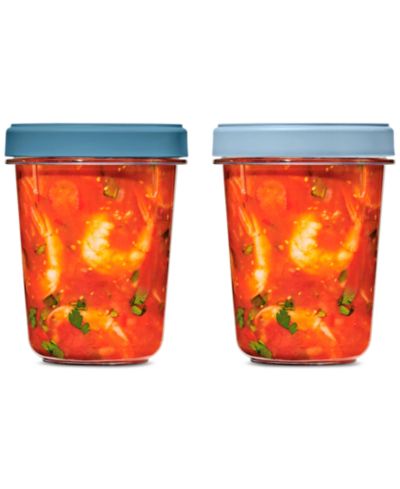 OXO Good Grips Twist Stack контейнер 32-oz., набор из 2 шт