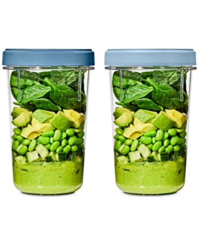 OXO Good Grips Twist Stack контейнер, набор из 2 штук, 40-Oz.