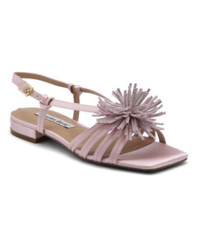 Женские нарядные босоножки Charles David Carson Pom Pom Flat Dress
