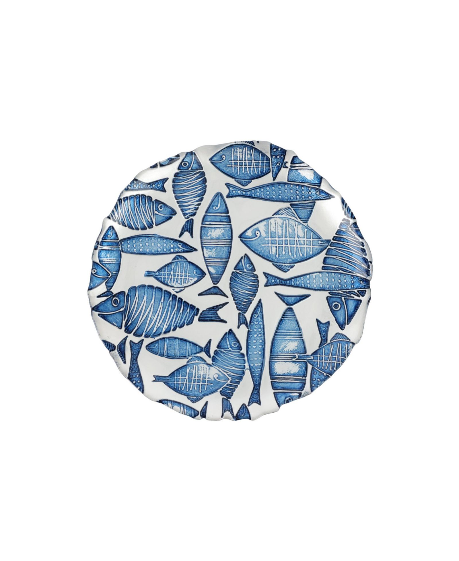 VIETRI Isola Glass 8.25" Salad Plate