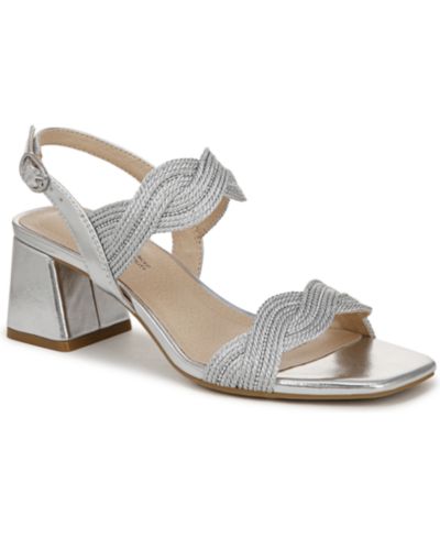 Женские нарядные босоножки LifeStride Charnelle Angled Block Heel Square Open Toe Slingback