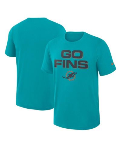 Футболка Nike Men's Turbo green Miami Dolphins 2025 Rivalries Collection Slub Dri-FIT