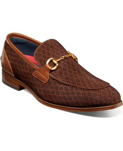 Мужская обувь Stacy Adams Men's Brinkley Moc Toe Metal Bit Slip On