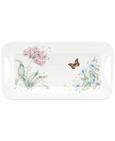 Поднос Lenox Butterfly Meadow Melamine Hors D'Oeuvre
