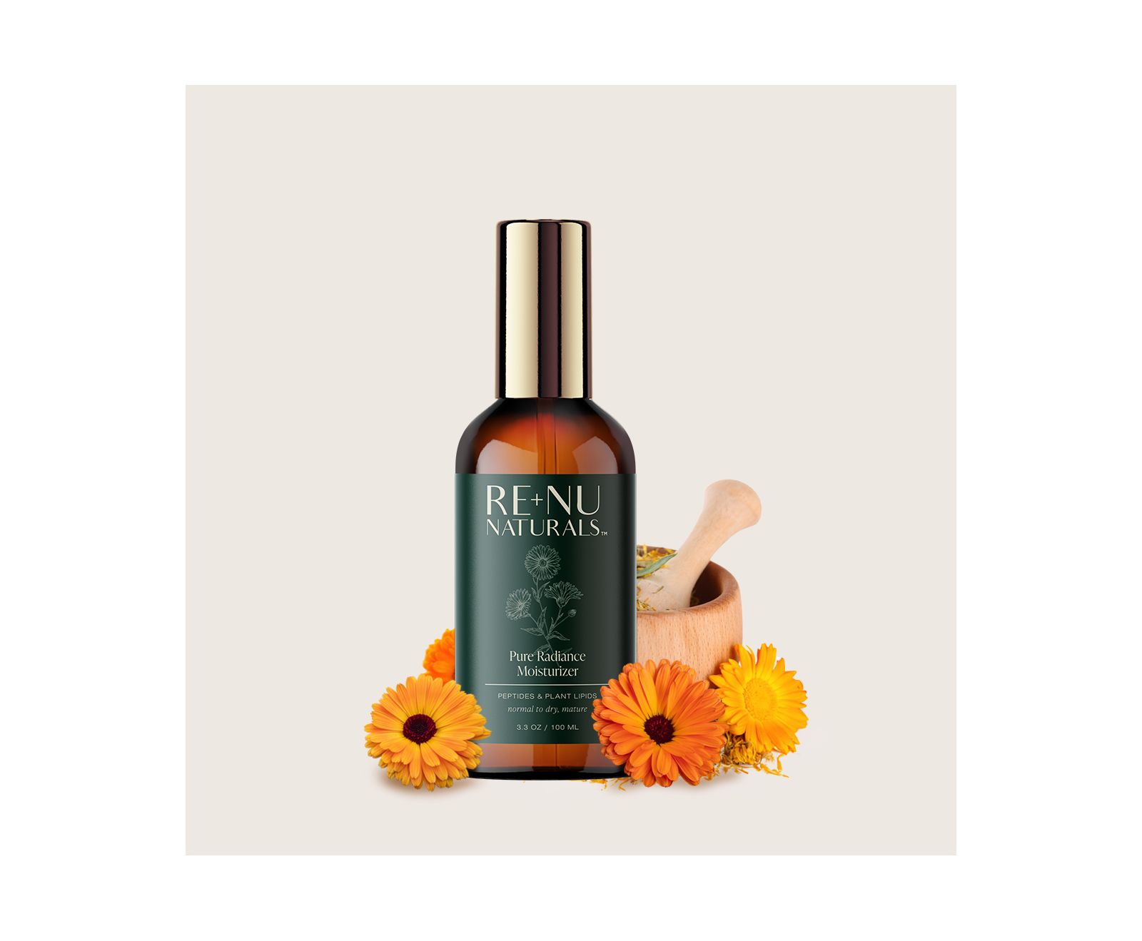 Pure Radiance Face Moisturizer with Peptides