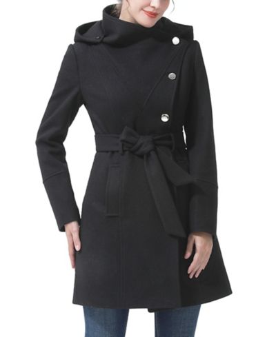 Женское пальто kimi + kai Andie Wool Blend Hooded Coat