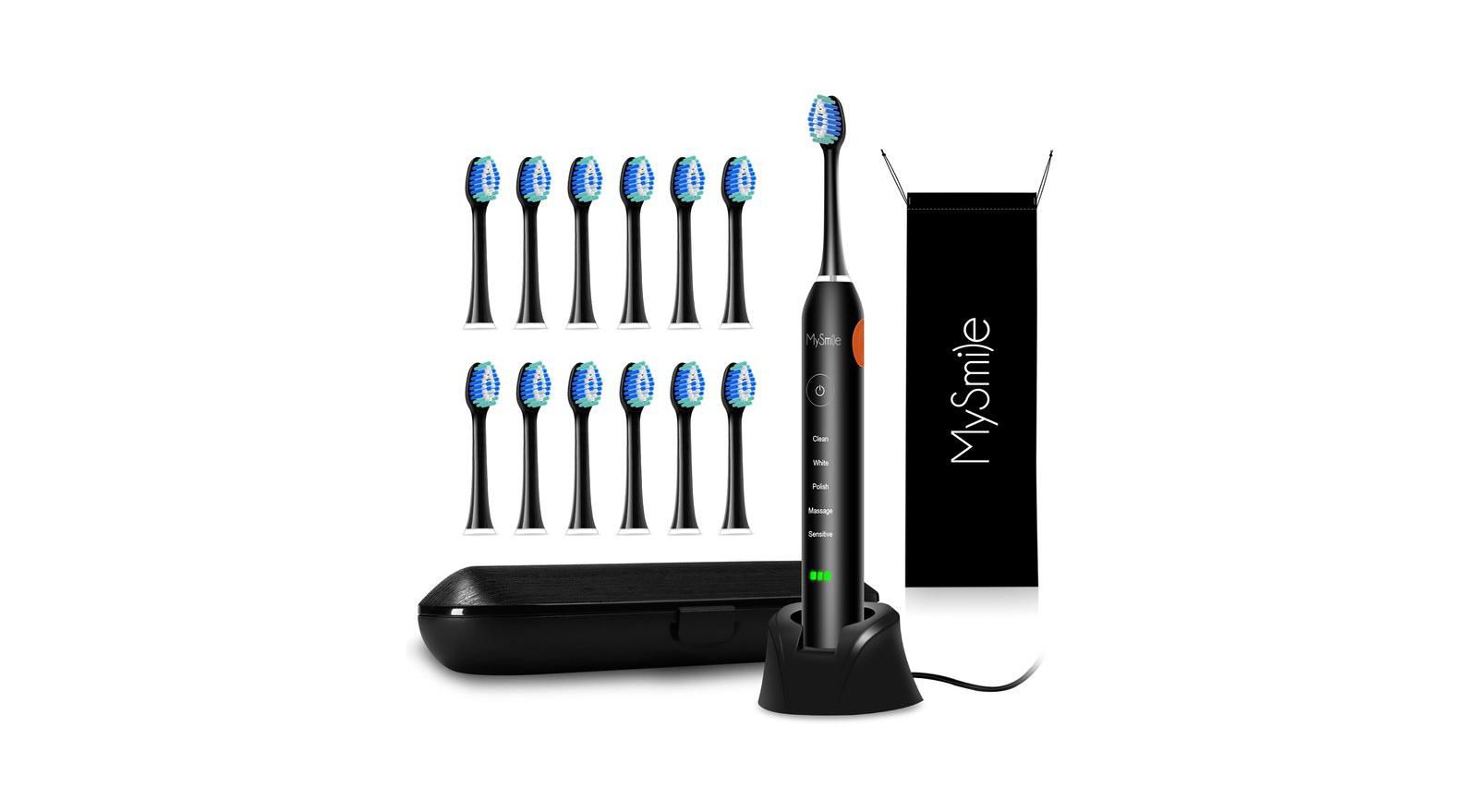 Набор MySmile Sonic Toothbrush и сменных насадок