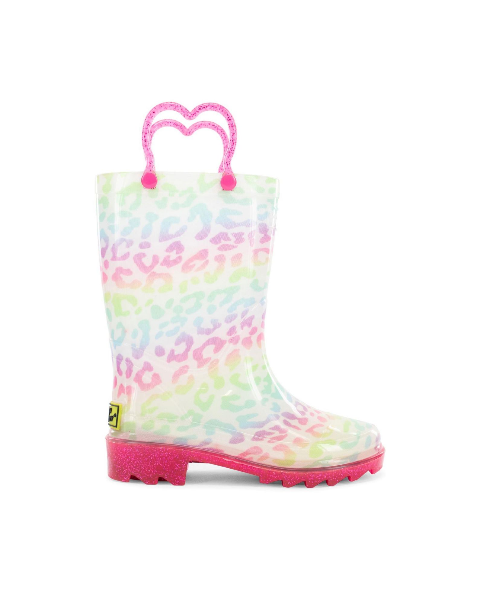 Western Chief Leopard Lighted Rain Boot