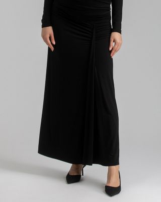PIETRO BRUNELLI MATERNITY Maternity Ruched Bamboo Jersey Stretch Nike Skirt