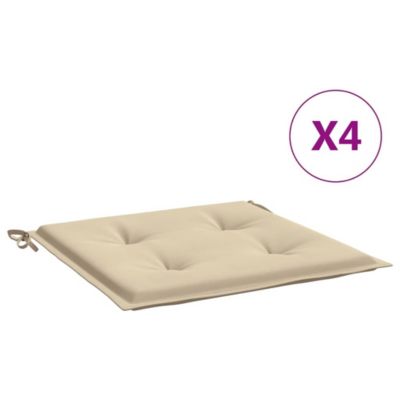 Подушки для садовых стульев vidaXL, 4 шт., ткань Oxford, 19.7"x19.7"x1.2"