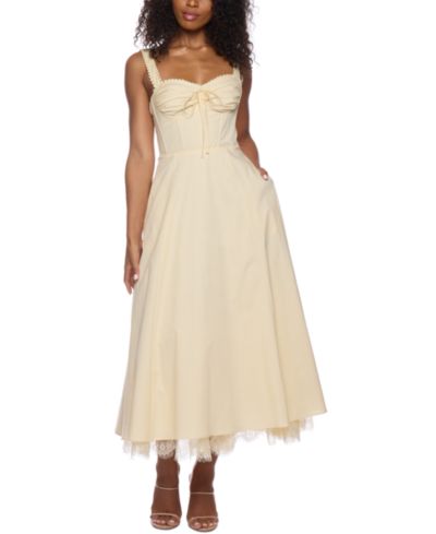 Alex & Sophia Juniors' Ruched-Front Dress