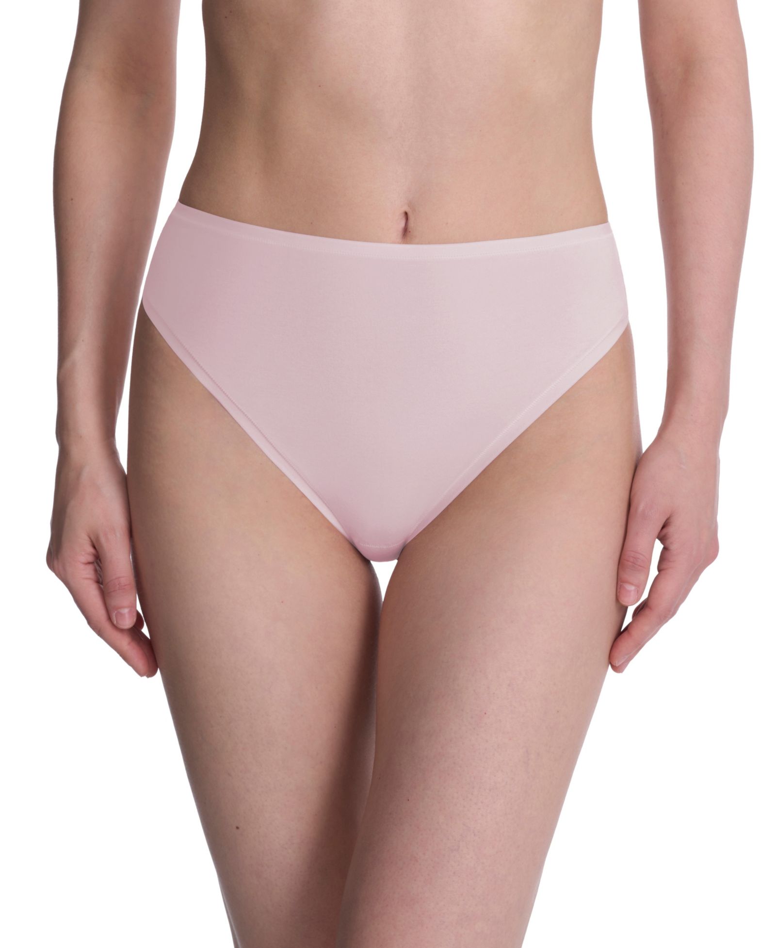 Natori Women's Bliss Bare Cotton High-Cut Brief Underwear 772346