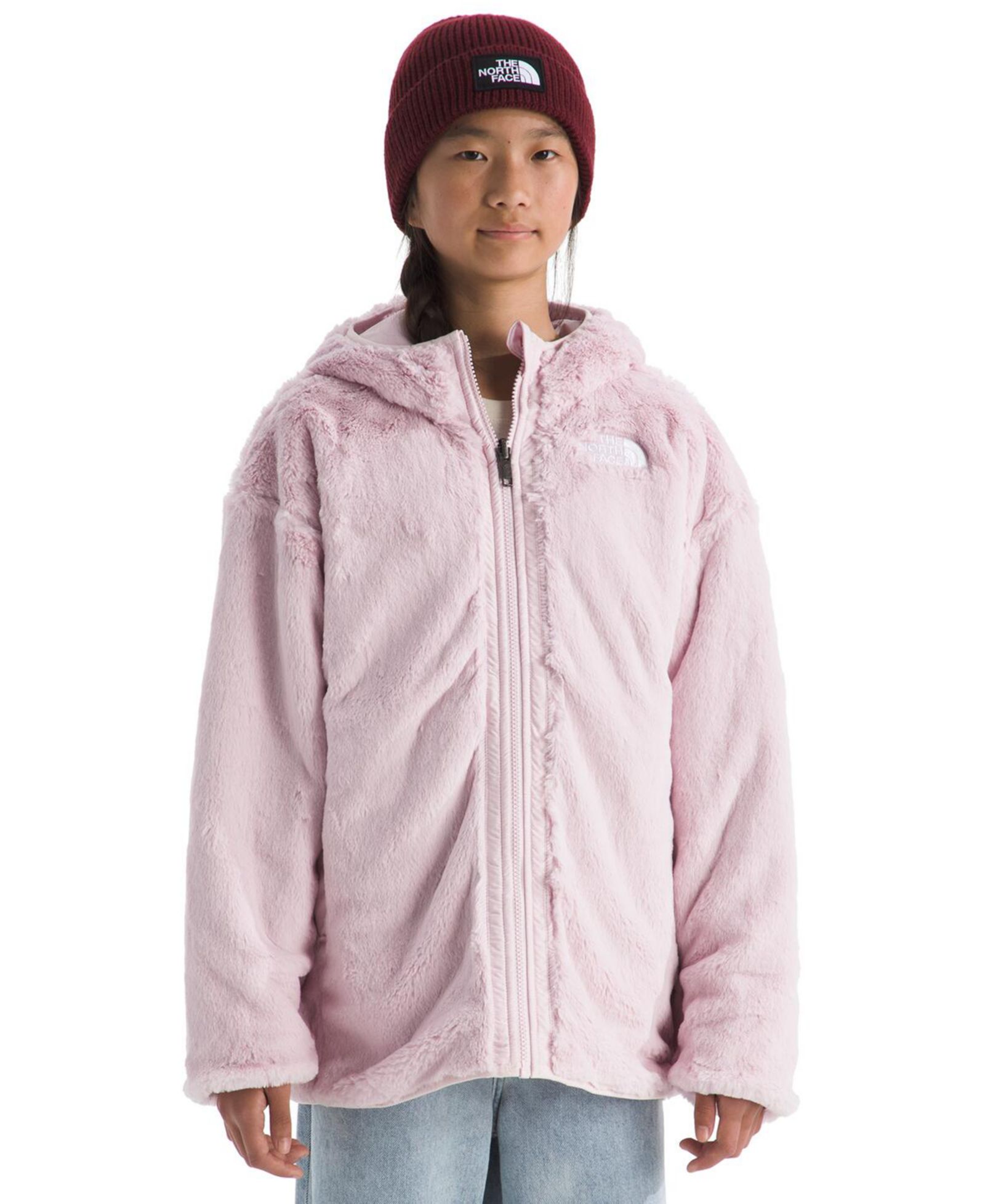 The North Face Двусторонняя короткая парка-куртка Shasta для девочек 7-20