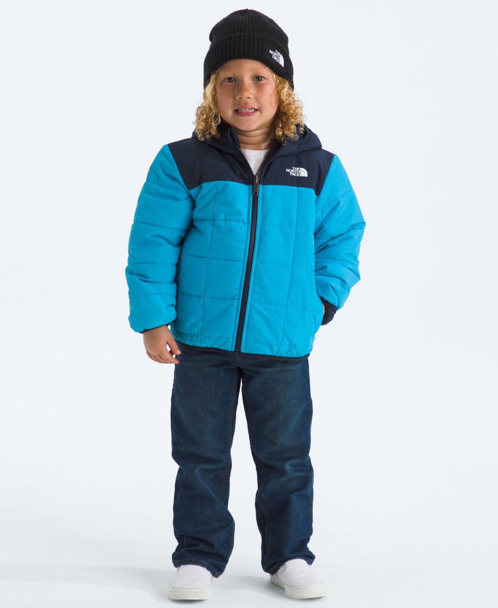 The North Face reversible куртка Shasta для детей 2T-7