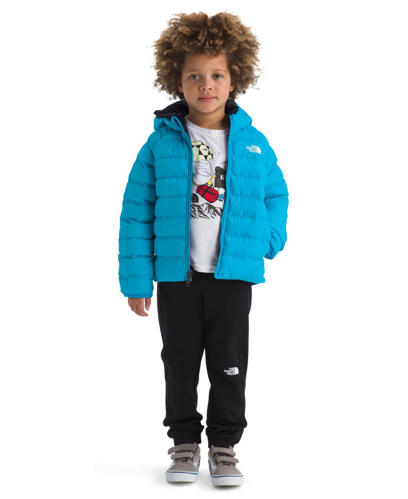 The North Face Reversible Hooded Jacket для детей и малышей