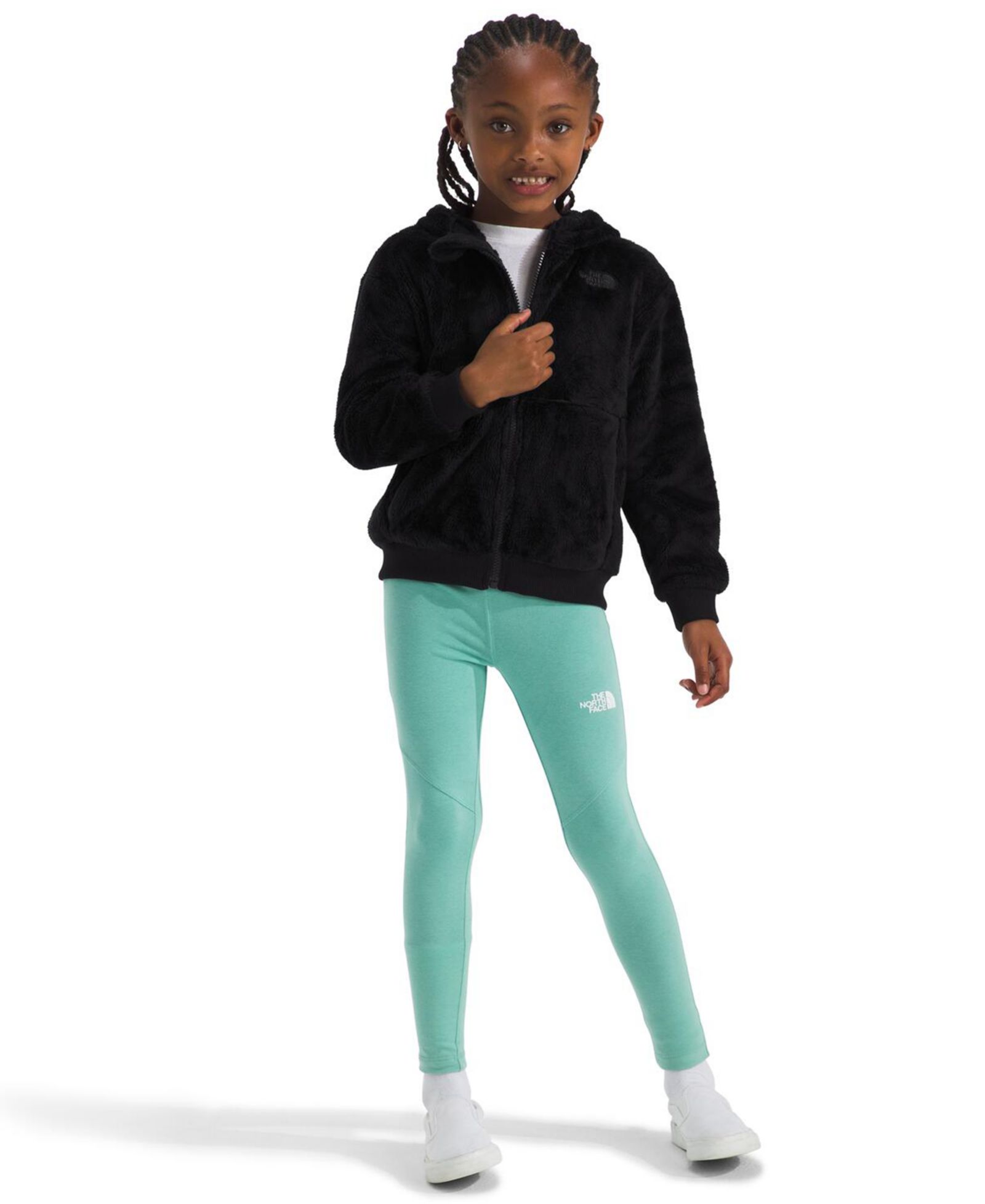 Детский свитер The North Face Girls' 2T-7 Osito Hooded Sweater