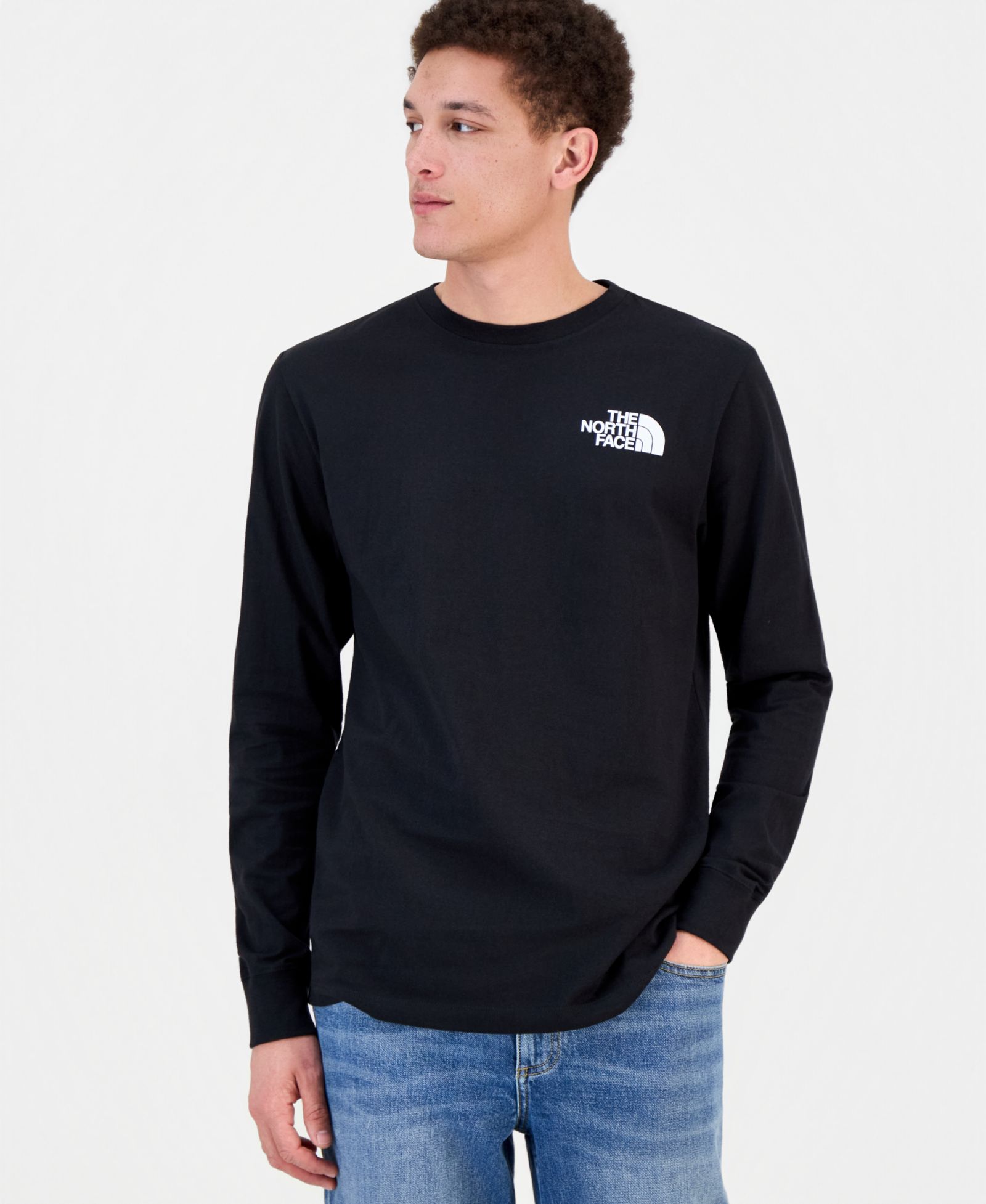 The North Face Men's Evolution Throwback Graphic Long-Sleeve T-Shirt