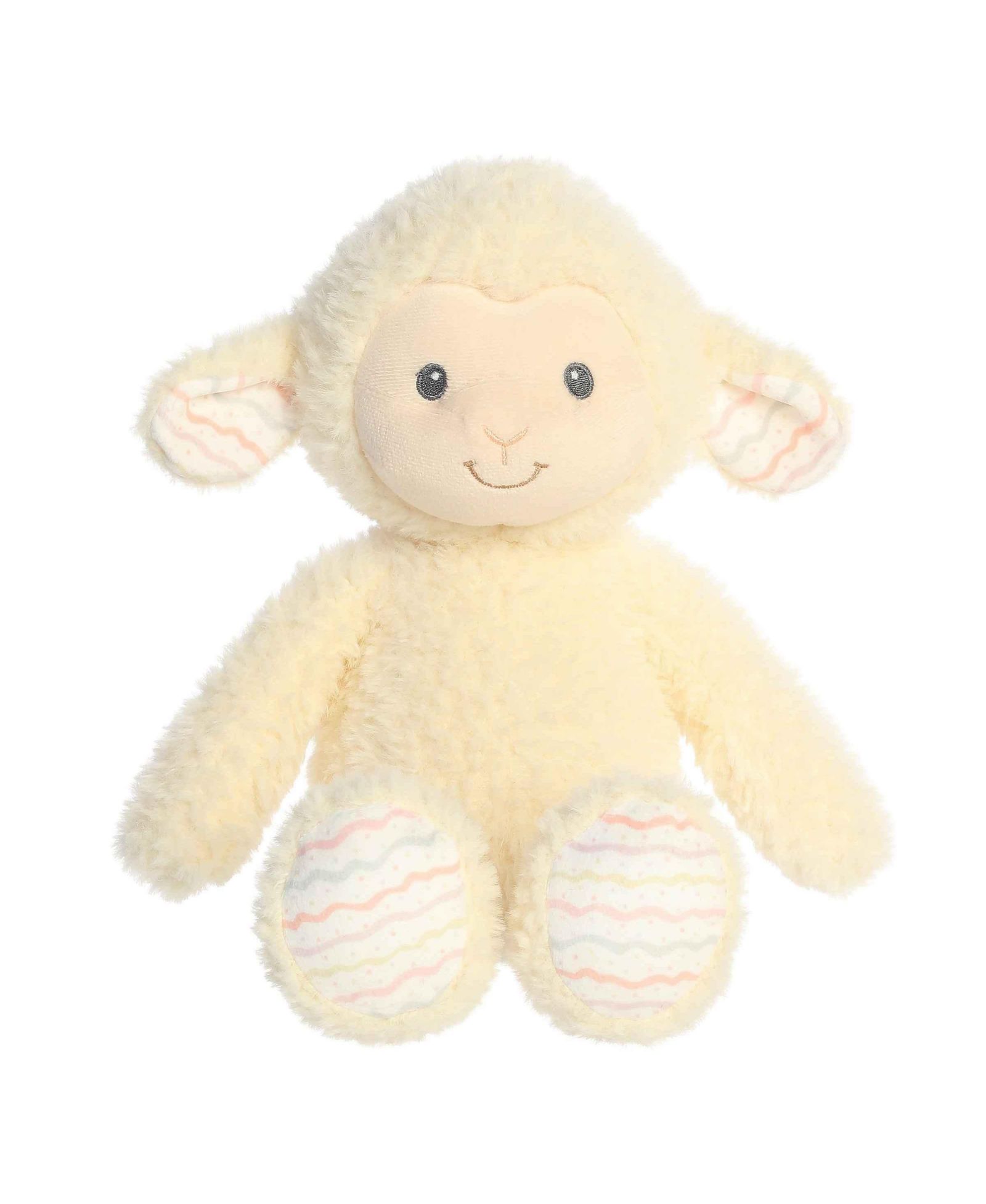 ebba Большая мягкая игрушка Lovelee Lamb, белая, 15"