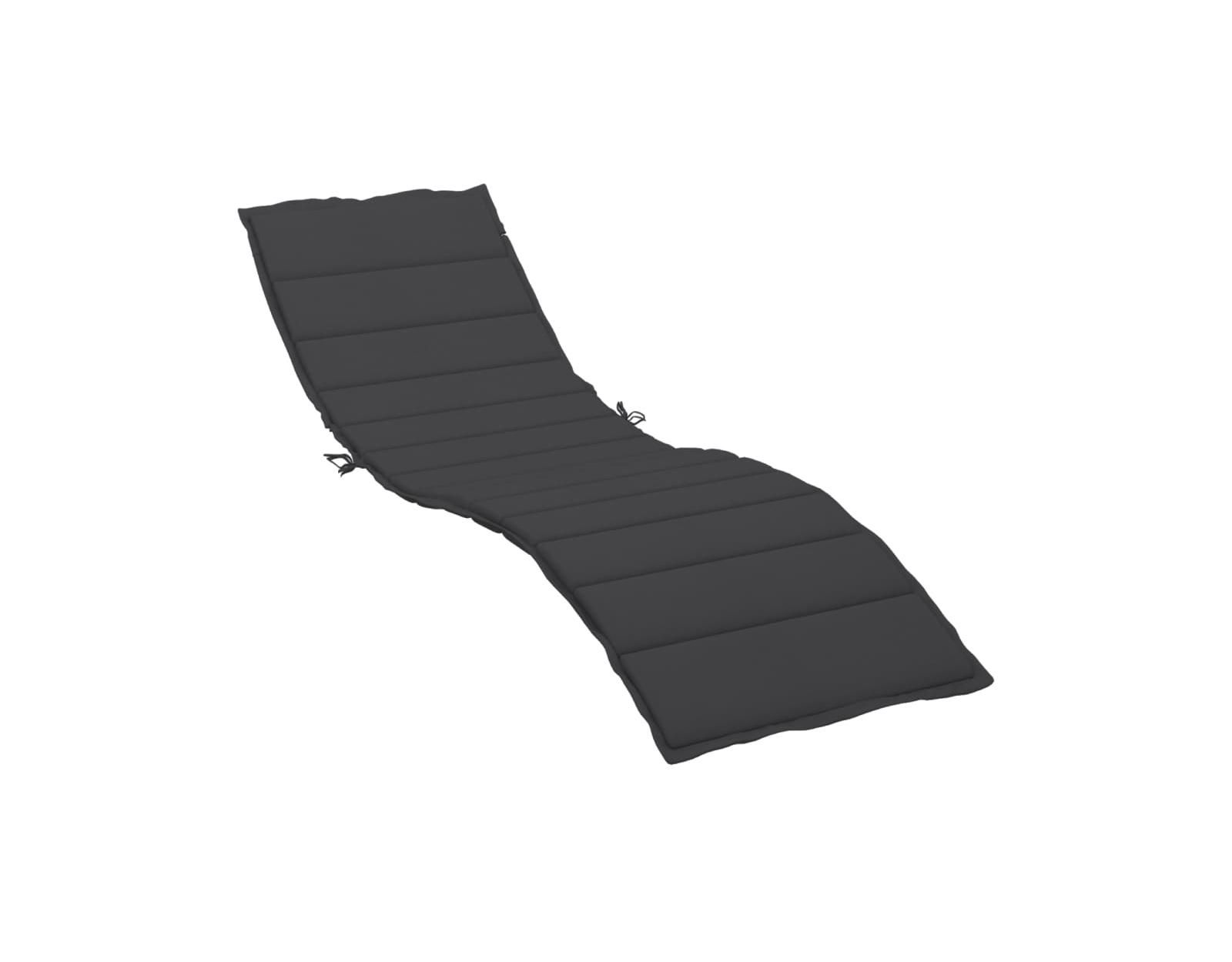 Подушка для шезлонга vidaXL 78.7"x19.7"x1.2" Oxford Fabric Sun Lounger