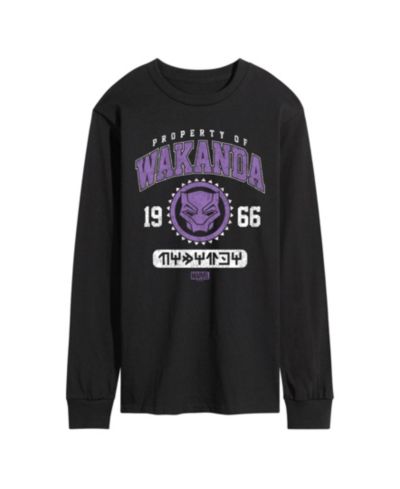 Мужская футболка AIRWAVES Black Panther Wakanda Long Sleeve