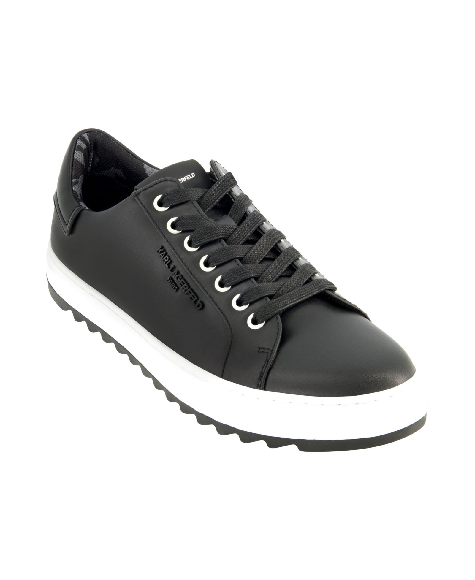 KARL LAGERFELD PARIS Men's Mael- Lace Up Sneaker