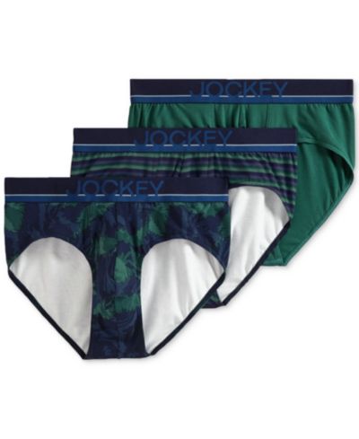 Jockey Men's Cotton-Stretch Briefs, 3-Pack