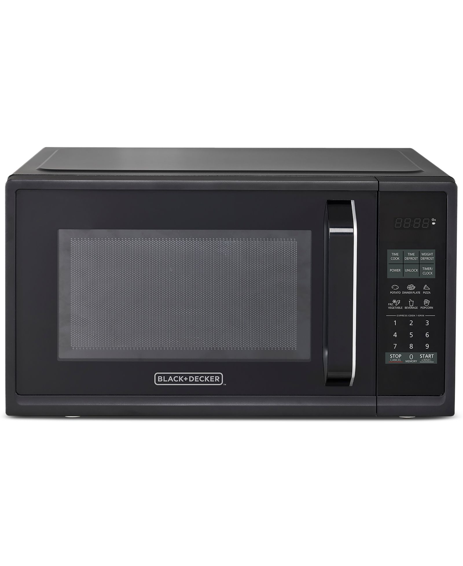 BLACK + DECKER 900-Watt Microwave Oven With Multi-Stage Cooking