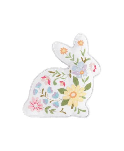 Декоративная подушка C&F Home в форме кролика Пасхи, 14" x 14"