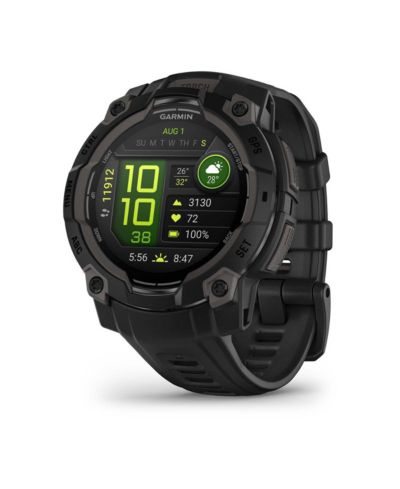 Instinct 3, 45mm AMOLED, Black/Black