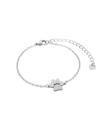 Браслет PurePaw Link Chain Paw Cutout Charm