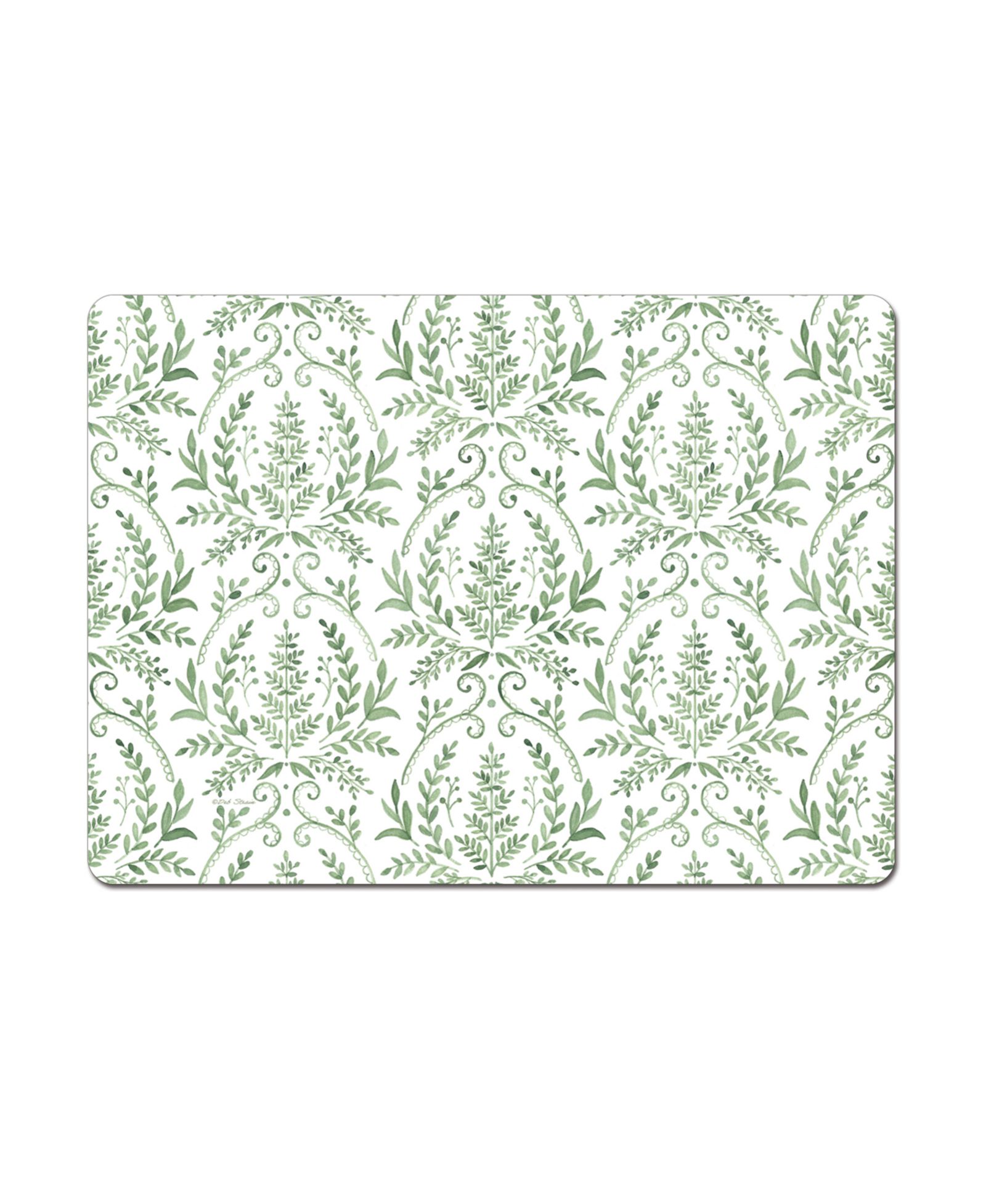 Подставки CounterArt Fern Fronds Hardboard Cork 4 шт