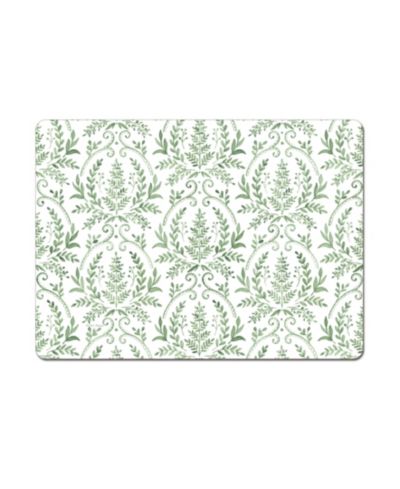 Подставки CounterArt Fern Fronds Hardboard Cork 4 шт