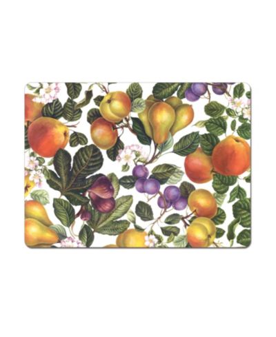 Набор подставок под тарелки CounterArt Fruit Blossoms, пробка, 4 шт.