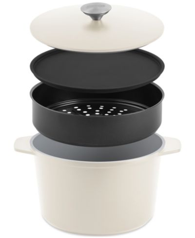 Dash SmartStore многофункциональный набор кастрюля и пароварка, 4-Pc. 5.8-Qt.