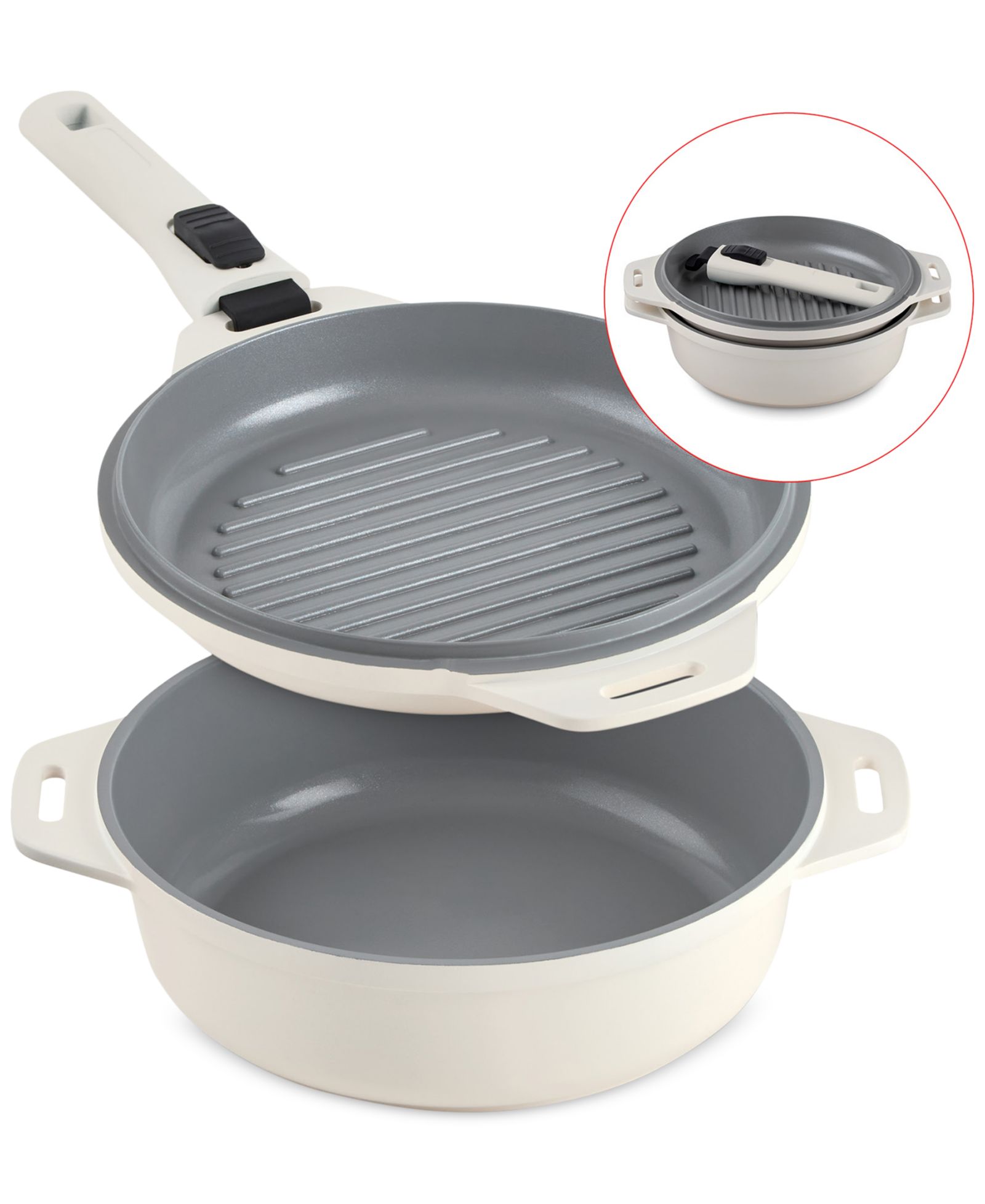 Dash SmartStore 5-in-1 Multipurpose Nesting Cookware Set