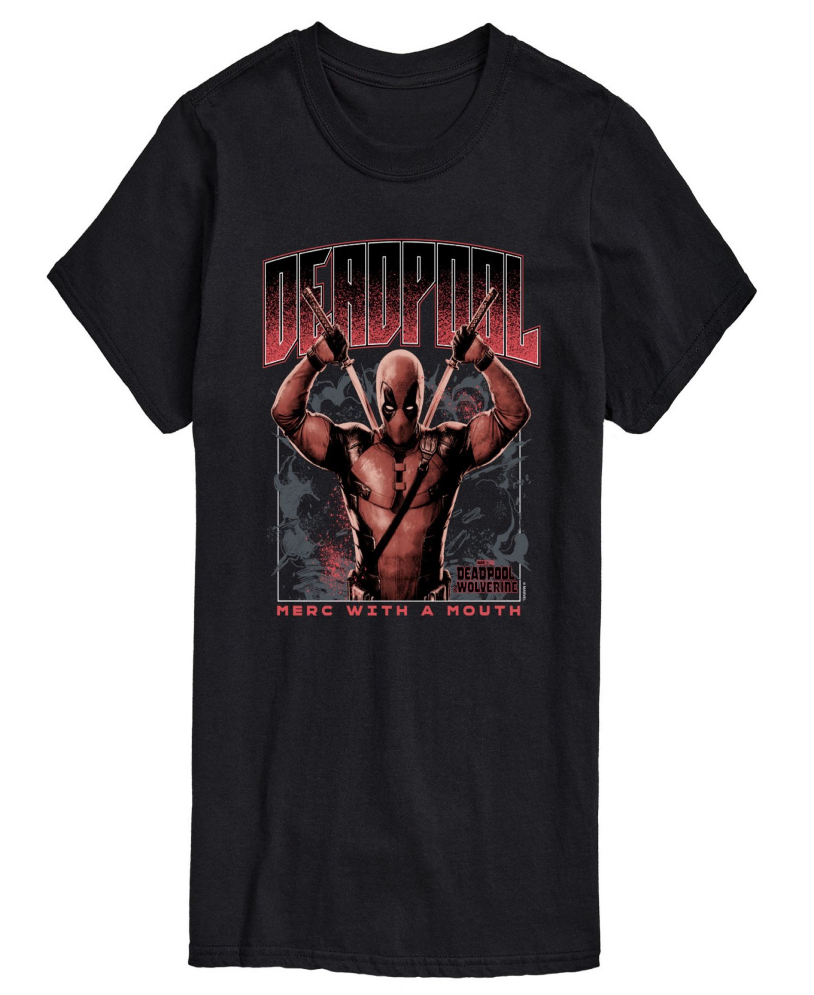 Футболка AIRWAVES Men's Deadpool and Wolverine Short Sleeve