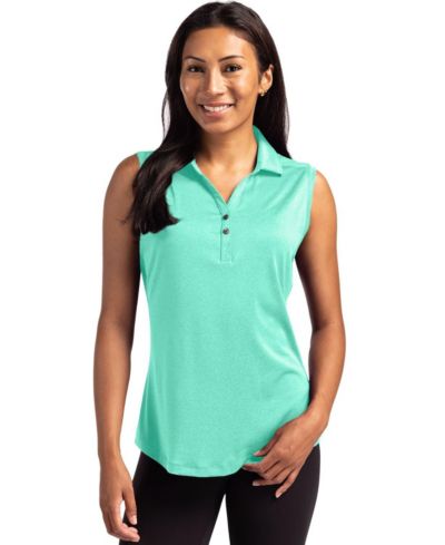 Женская трикотажная рубашка поло Cutter & Buck Forge Eco Stretch Recycled Sleeveless