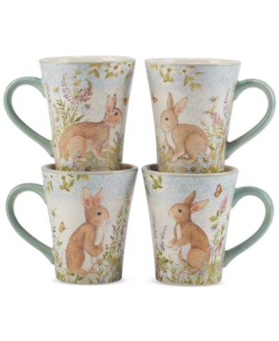 Набор керамических кружек Certified International Easter Meadow 4 шт.