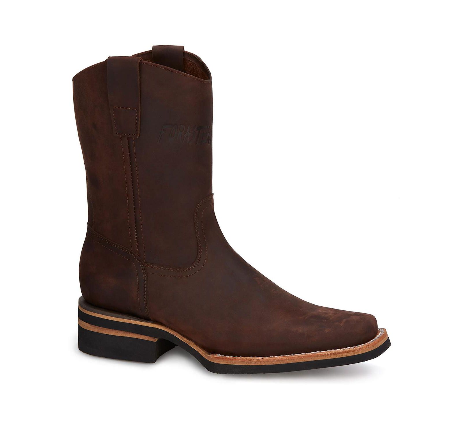 Forastero Men's Western Men Suede Leather Boots