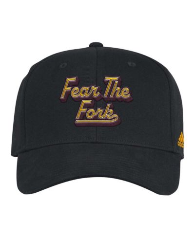 Мужская кепка adidas Black Arizona State Sun Devils Chant Flex
