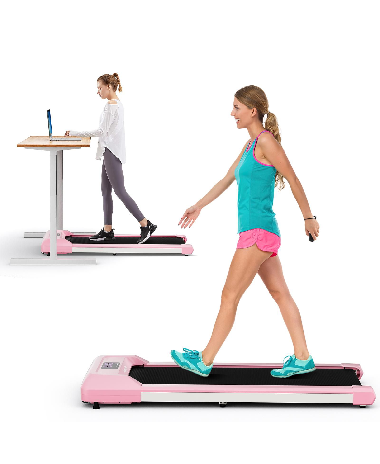 2.25 HP Walking Pad with LED Display and Remote Control