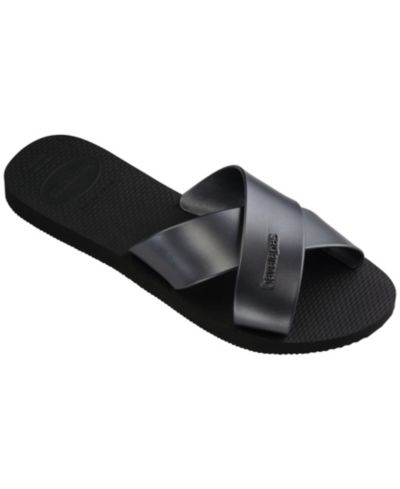 Сандалии Havaianas Women's Aqua Metallic Round Toe