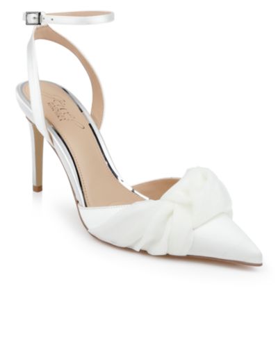 Женские вечерние туфли Jewel Badgley Mischka Federica с узлом
