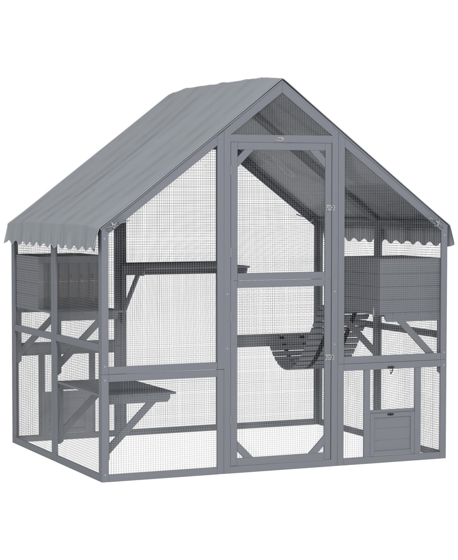 Вольер для кошек PawHut Large Catio Outdoor с водонепроницаемым чехлом