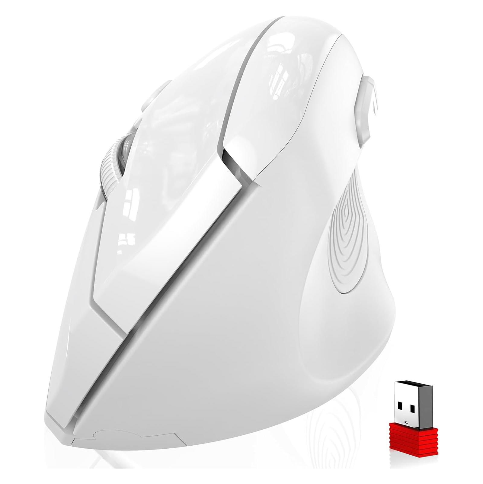Memzuoix Ergonomic Wireless Vertical Mouse for PC/Mac
