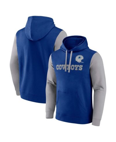 Мужское худи Fanatics Royal Dallas Cowboys Fleece Pullover