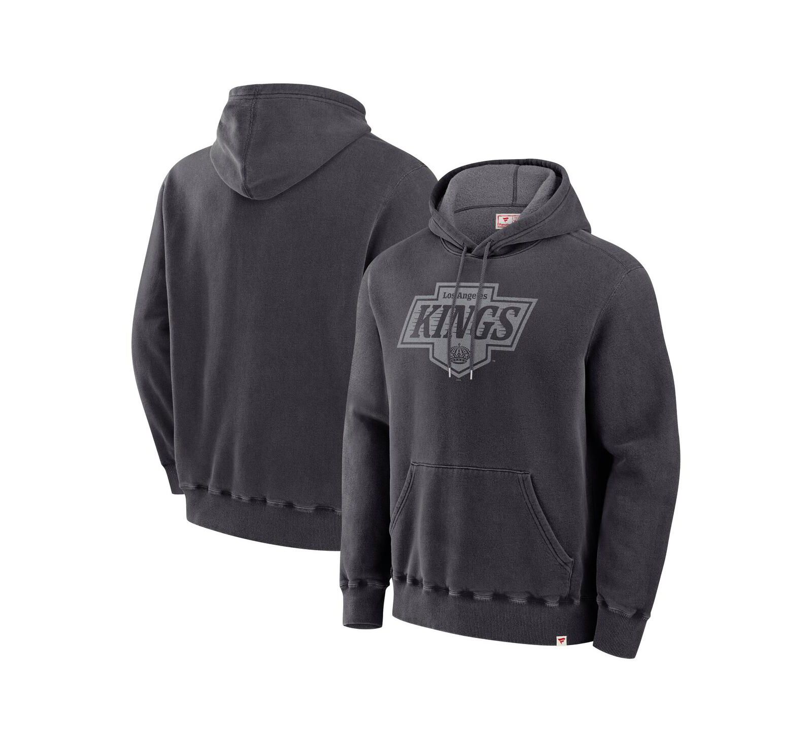 Fanatics Men's Black Los Angeles Kings Made in Canada Pullover Hoodie
