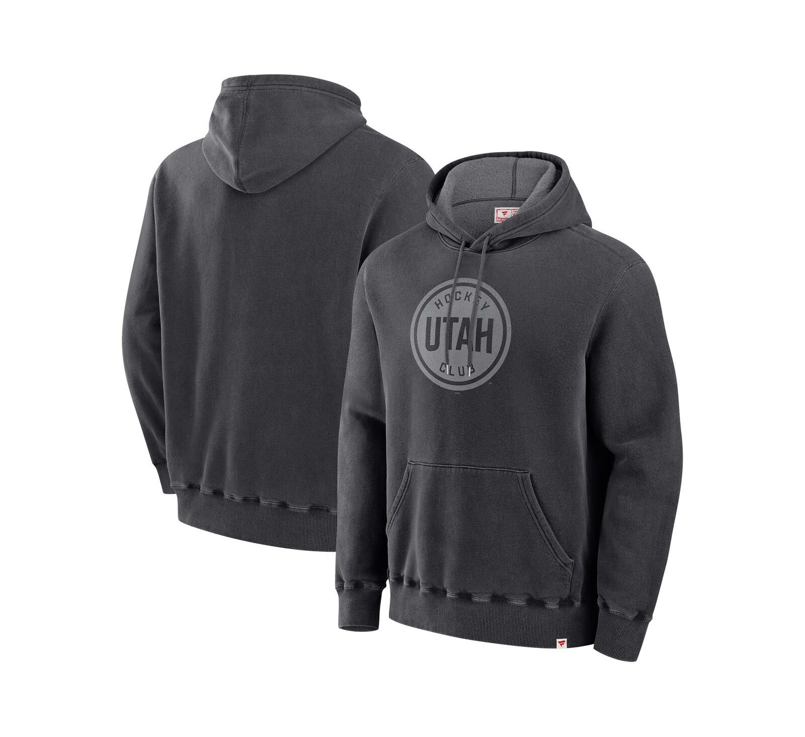 Мужское худи Fanatics Utah Hockey Club, черное