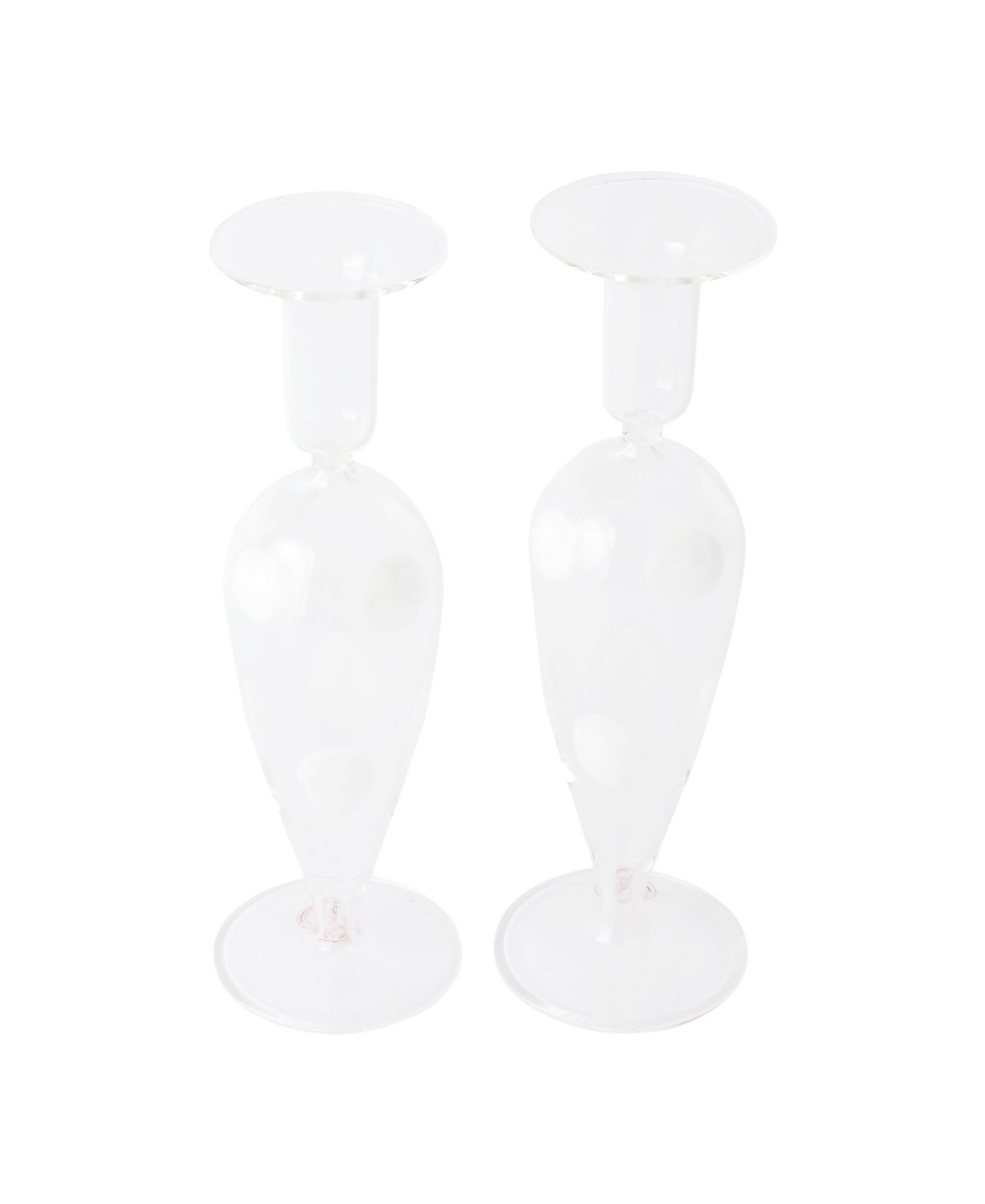Набор подсвечников VIETRI Drop 9.5" Set of 2