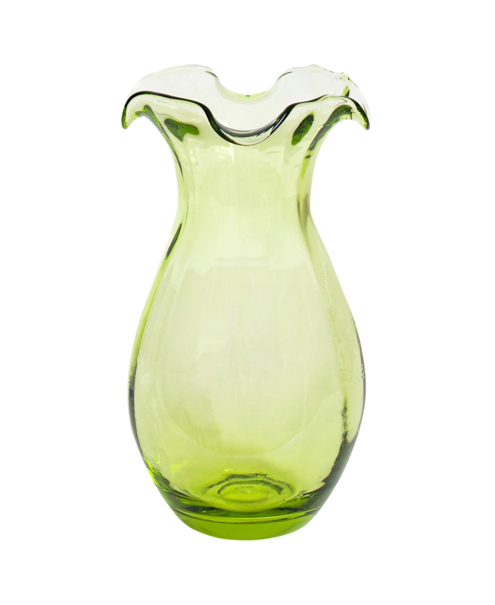 Ваза VIETRI Hibiscus Glass Vertical Fluted, Small